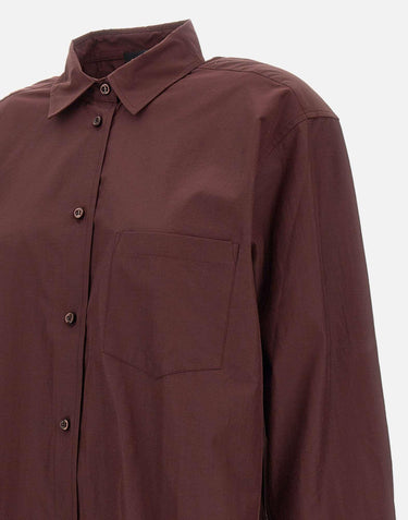 "Georgiana maxi shirt" TM170901B TNC181CACAO THE ANDAMANE 