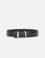 Cintura in pelle liscia U08374CAF NERO ORCIANI 