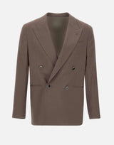 Blazer doppiopetto relaxed fit in fresco lana stretch 4032G2002Y 26000029 MANUEL RITZ 