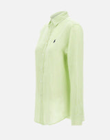 Camicia over in lino a righe 211A96158 001 POLO RALPH LAUREN 