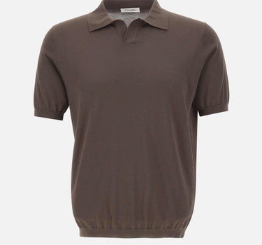 Polo in misto seta e cotone 300423 170 KANGRA 