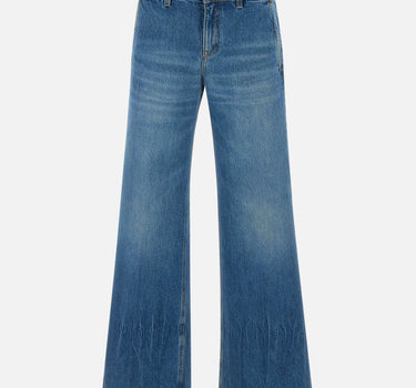 "Low Waist Straight Leg Jean" 1225DJE006499A INDIGO VICTORIA BECKHAM 