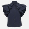 Camicia con volant SPJLE024 3000 KAOS 
