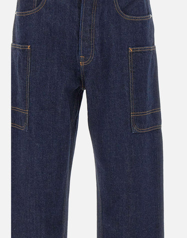 "Cargo monkey fit jeans" FF65DP4086I1 DM KENZO PARIS 