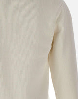 "Cotton Chenille Crewneck Sweater" 19CMKN017A 005558G103 C.P. COMPANY 