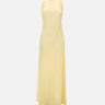 Abito lungo in marocaine con sciarpa 2A778A N0218 BLUMARINE 