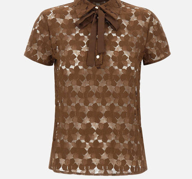 Polo in pizzo floreale 2616941011600 002 MAX MARA STUDIO 
