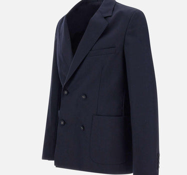 Blazer "Leon"  in lana W24MTLG421 NAVY OFFICINE GENERALE 