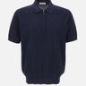 Polo con treccine e mezza zip 302310 038 KANGRA 