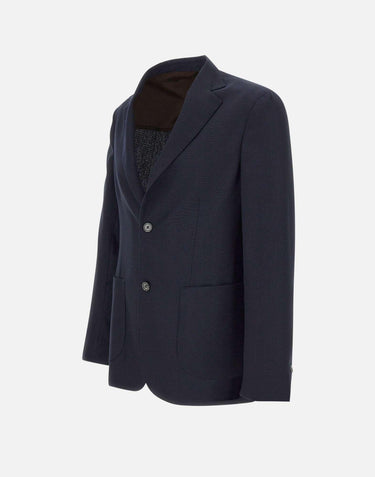 Blazer in lana 51065 0090 BARBA 