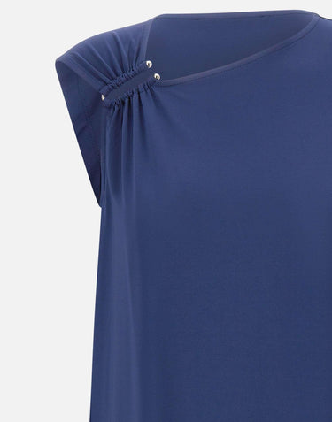 Blusa asimmetrica SP1MA007 3003 KAOS 