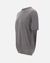 Maglia a maniche corte in misto seta e cotone 300421 701 KANGRA 