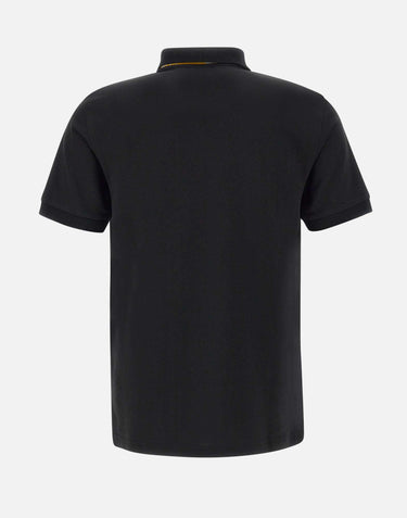 "Print under collar polo shirt" A35115 11 SUN68 
