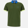T-shirt "3 color way" in cotone piquet A35116 37 SUN68 