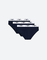 Set tre slip in cotone stretch EM000258 AF14131MB139 EMPORIO ARMANI 