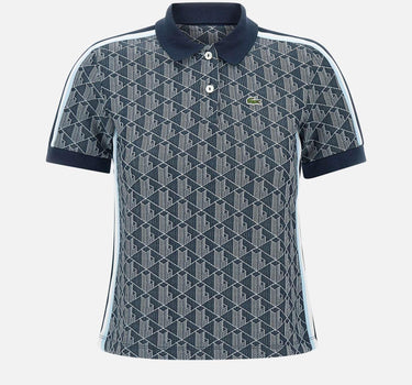 Polo in maglia jacquard DF3364 525 LACOSTE 