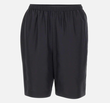 Shorts in seta ZINIALDS BLACK LOULOU DE SAISON 