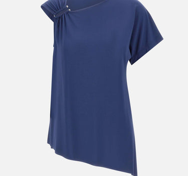 Blusa asimmetrica SP1MA007 3003 KAOS 
