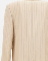 Blazer doppiopetto a righe AMTITT1027 271 AMIRI 