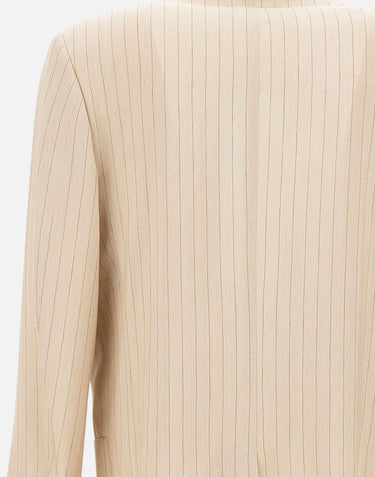 Blazer doppiopetto a righe AMTITT1027 271 AMIRI 