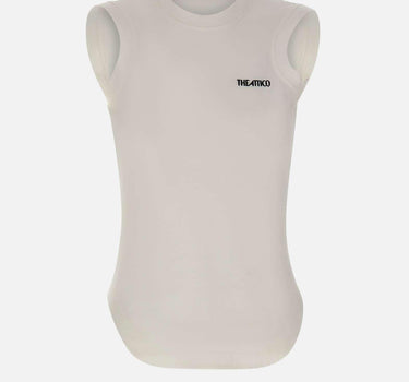 Canotta con orlo a camicia 260WCN00003 JJJ025AA001 THE ATTICO 