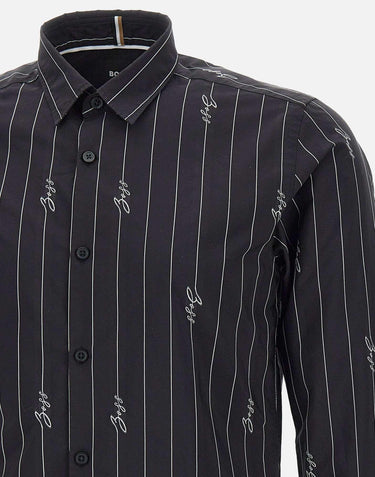 "C-Roan" camicia in cotone 50535411 001 BOSS 