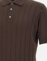 Polo in crepe di cotone PL1MC CR14C190 FILIPPO DE LAURENTIIS