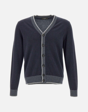 Cardigan in lana, seta e cashmere R59363F12 E9018E61 PESERICO 