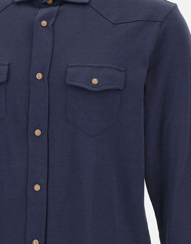 Camicia "Texas" in jersey di cotone X75CAMH01 TSH2600111N ELEVENTY 