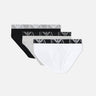 Set tre slip in cotone stretch EM000258 AF20668MC197 EMPORIO ARMANI 