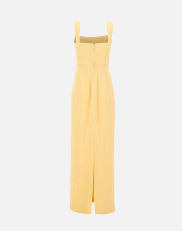 Abito lungo "Mandy" 26011560 YELLOW REBECCA VALLANCE 