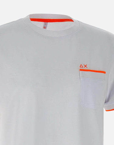 "Small stripes fluo t-shirt" T35124 01 SUN68 