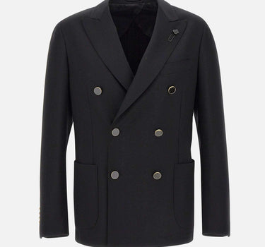 Blazer in pura lana vergine Loro Piana IV6902 IVSF63521999 LARDINI 