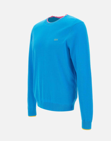 "Sweater neck double rib" K35109 73 SUN68 