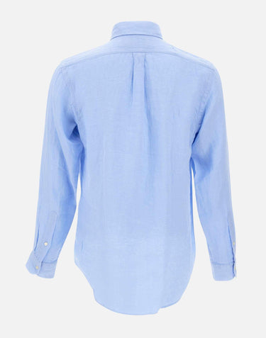 Camicia in lino 710966294 509 POLO RALPH LAUREN 