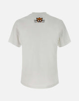 T-shirt "Happy tiger" in cotone FF55TS5334SG 02 KENZO PARIS 