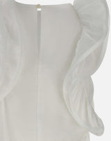 Top  in popeline di cotone QP1TZ049 1041 KAOS 