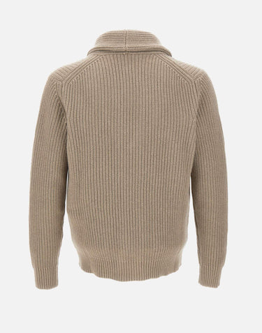 Cardigan in lana e cashmere CS3MLT WC5P910 FILIPPO DE LAURENTIIS 