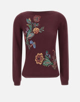 Maglia in misto lana jacquard WRKE0318 AQ170F0130 ETRO 