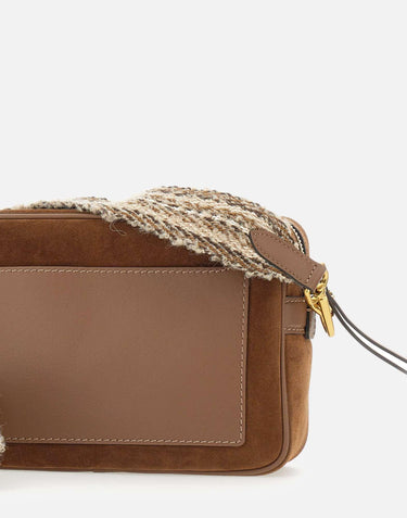 Borsa a tracolla "Nina" in pelle BS12060 CMNASPMCOGNAC GIANNI CHIARINI 