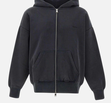 Felpa "Hvy fleece hoodie" P460 BFWB724BLACK PURPLE BRAND 