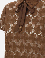 Polo in pizzo floreale 2616941011600 002 MAX MARA STUDIO 