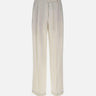 Pantaloni in lino, lana e seta K85PANH06 TES0K02401 ELEVENTY 