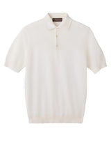 Polo in cotone con lavorazione a treccine PL1MC CR14T020 FILIPPO DE LAURENTIIS 