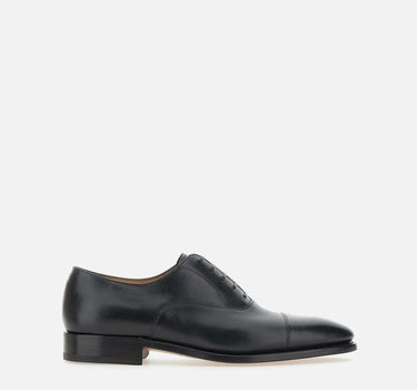 Stringate "F.J Lav. GY" in pelle 765NERO CU08 DUCA DEGLI ABRUZZI 