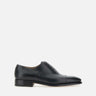 Stringate "F.J Lav. GY" in pelle 765NERO CU08 DUCA DEGLI ABRUZZI 