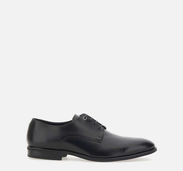 Stringate  in pelle spazzolata 9453 SPAZZOLATONERO CARLO PIGNATELLI