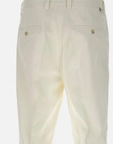 Pantaloni "Chino" in cotone e lyocell B123 51271102 PAOLO PECORA 