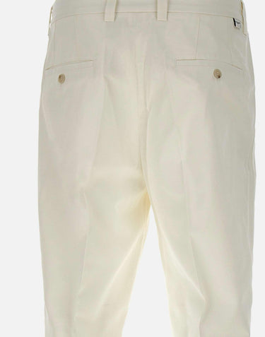 Pantaloni "Chino" in cotone e lyocell B123 51271102 PAOLO PECORA 