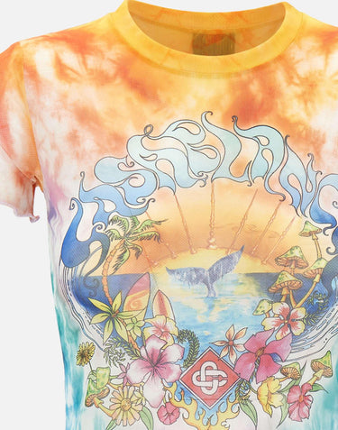 T-shirt "Lettuce surf trip" WS25TP074 01 CASABLANCA 